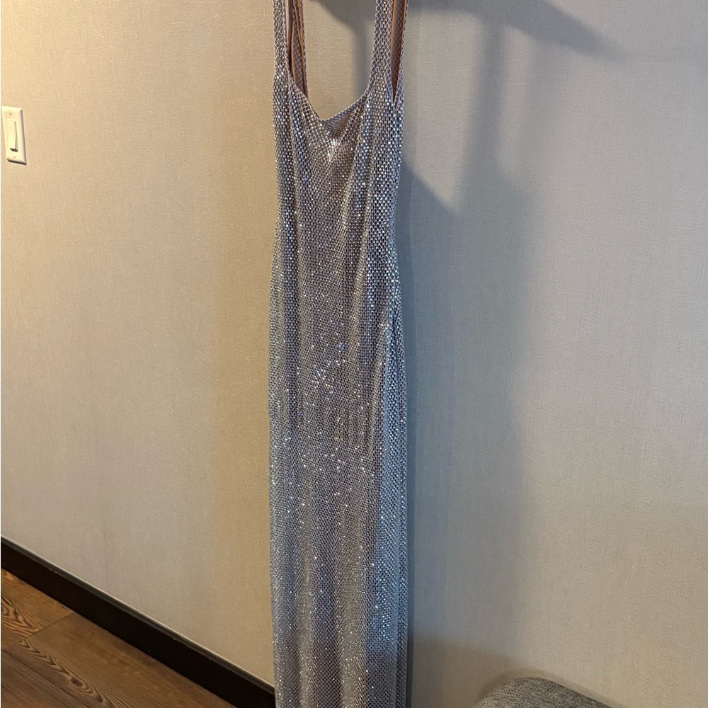 Babyboo Fashion Petra Maxi dress Silver - Medium